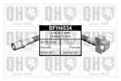 QUINTON HAZELL bfh4534 -  Тормозной шланг